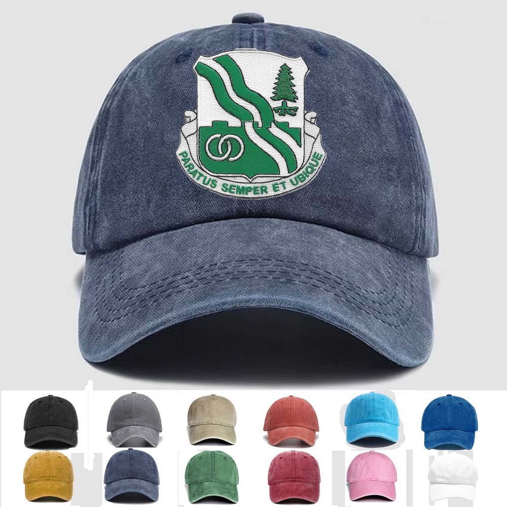 Custom Embroidered Hat 84th Tank Battalion, Veteran Cap, Trucker Hat, Gift Idea