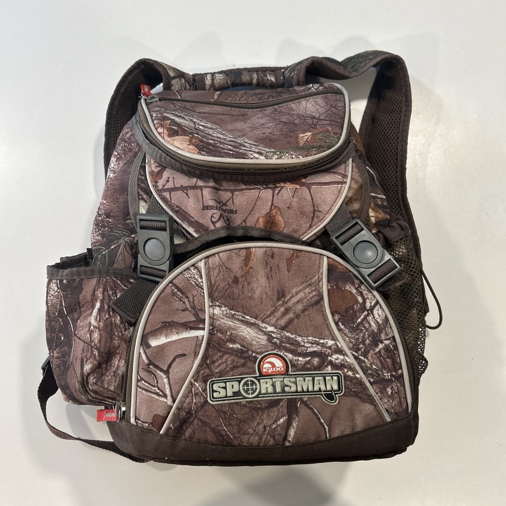 Igloo Sportsman Realtree Insulated Camo Cooler Backpack