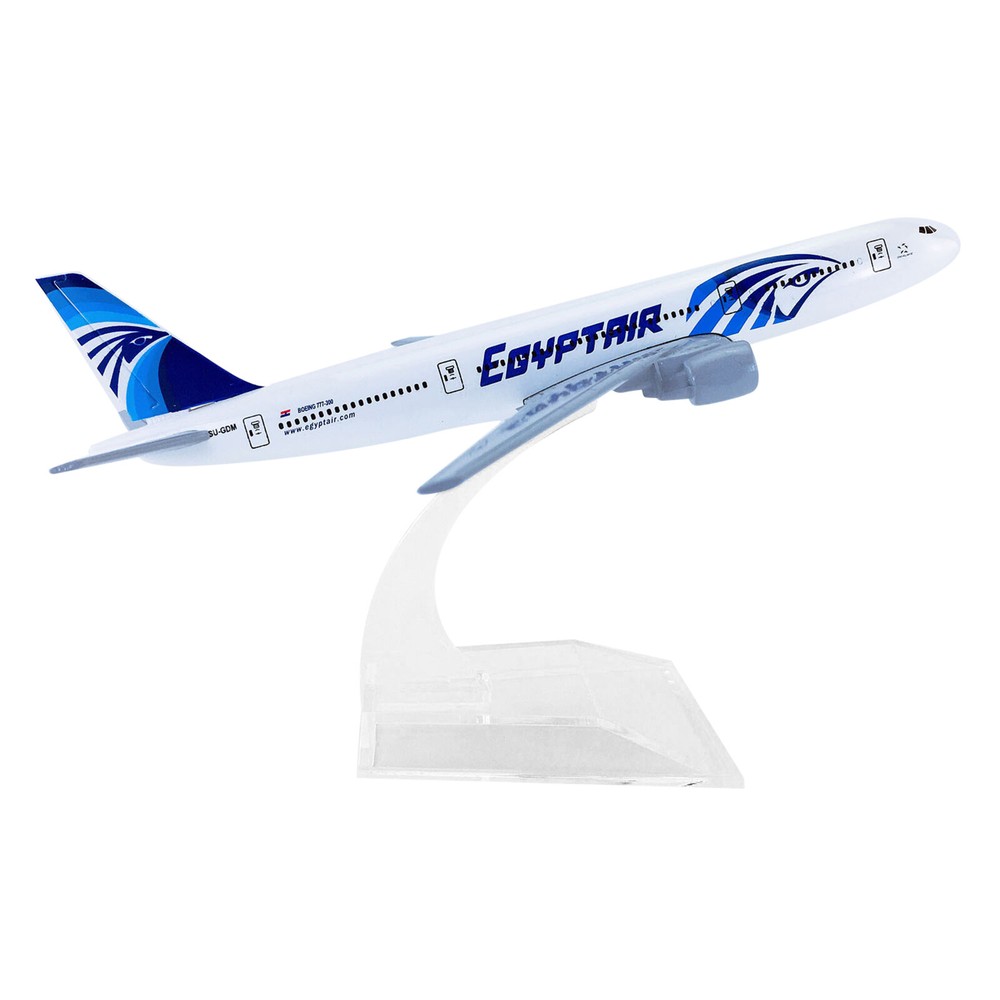 1:400 B777 EgyptAir Airplane Model Plane Diecast Plane Model Collection Gifts