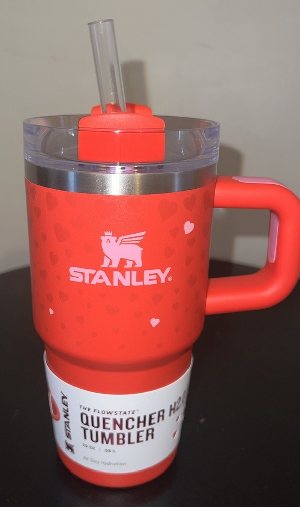 Ruby Hearts ❤️ Stanley Target Exclusive Valentine’s Day 2025 20oz Tumbler New!