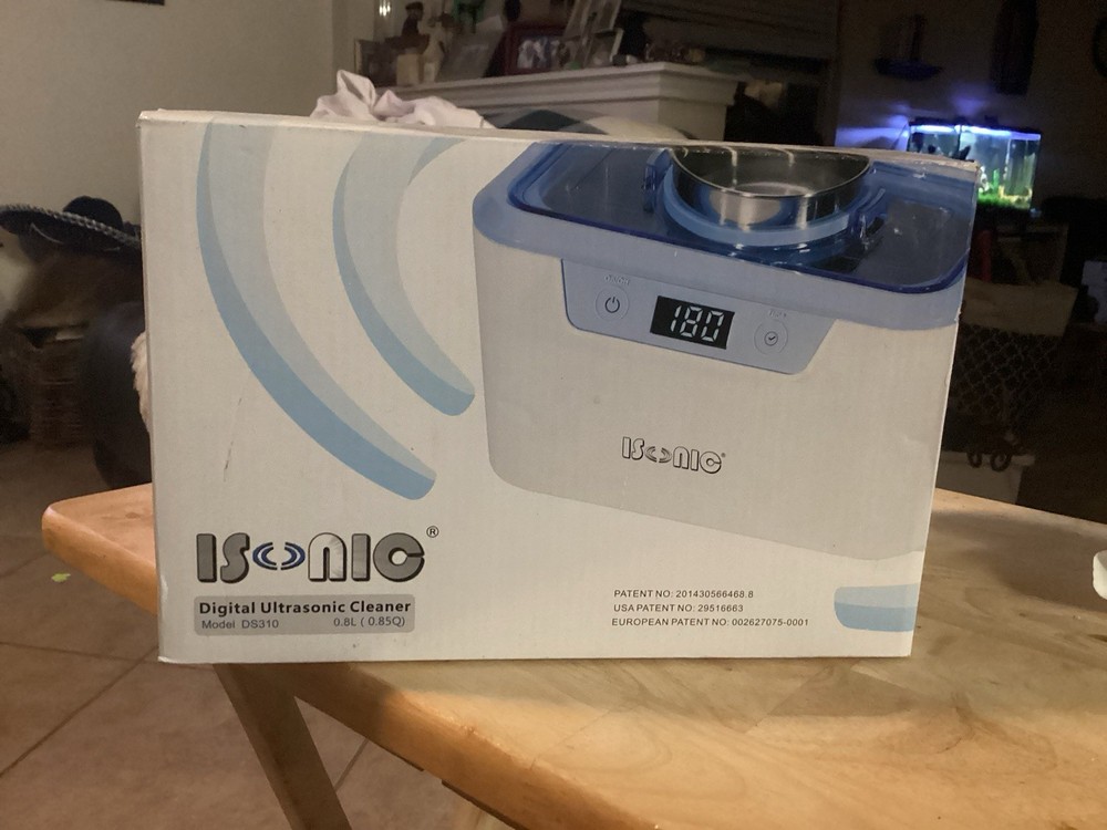 iSonic 5-Setting Digital Ultrasonic Cleaner with LED Display