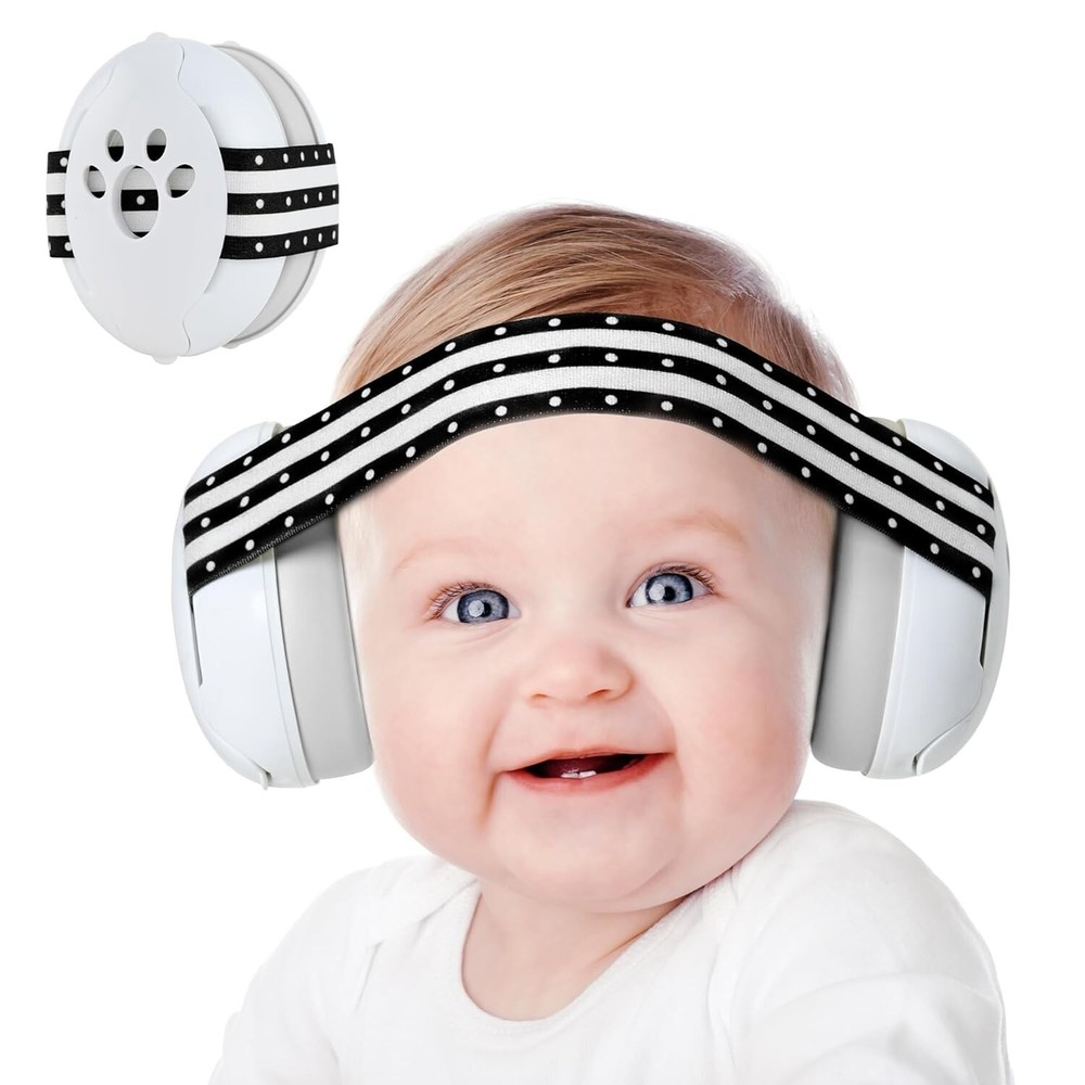 Baby Noise Cancelling Ear Muffs for Kids - Safety Hearing Protection