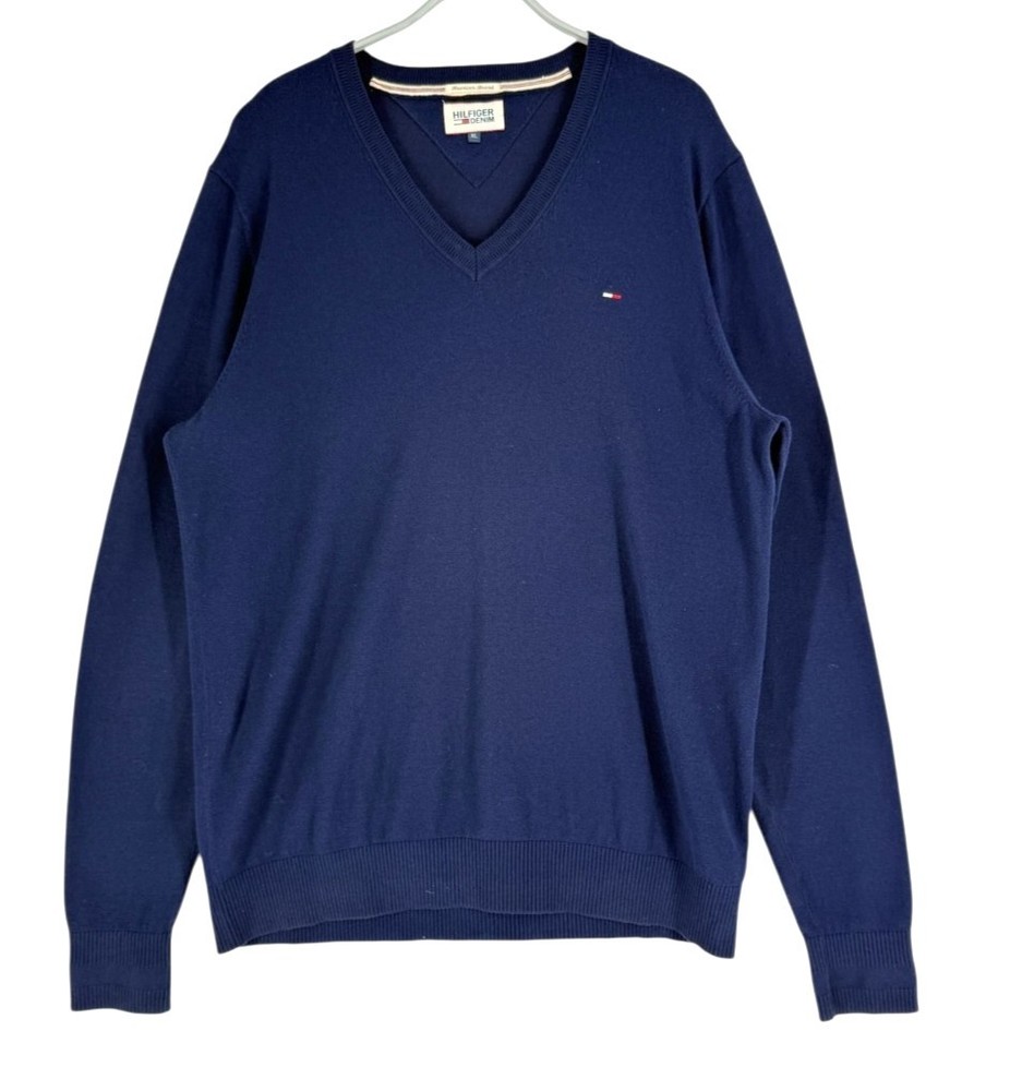 Tommy Hilfiger Men's American Brand V-Neck Sweater Size XL