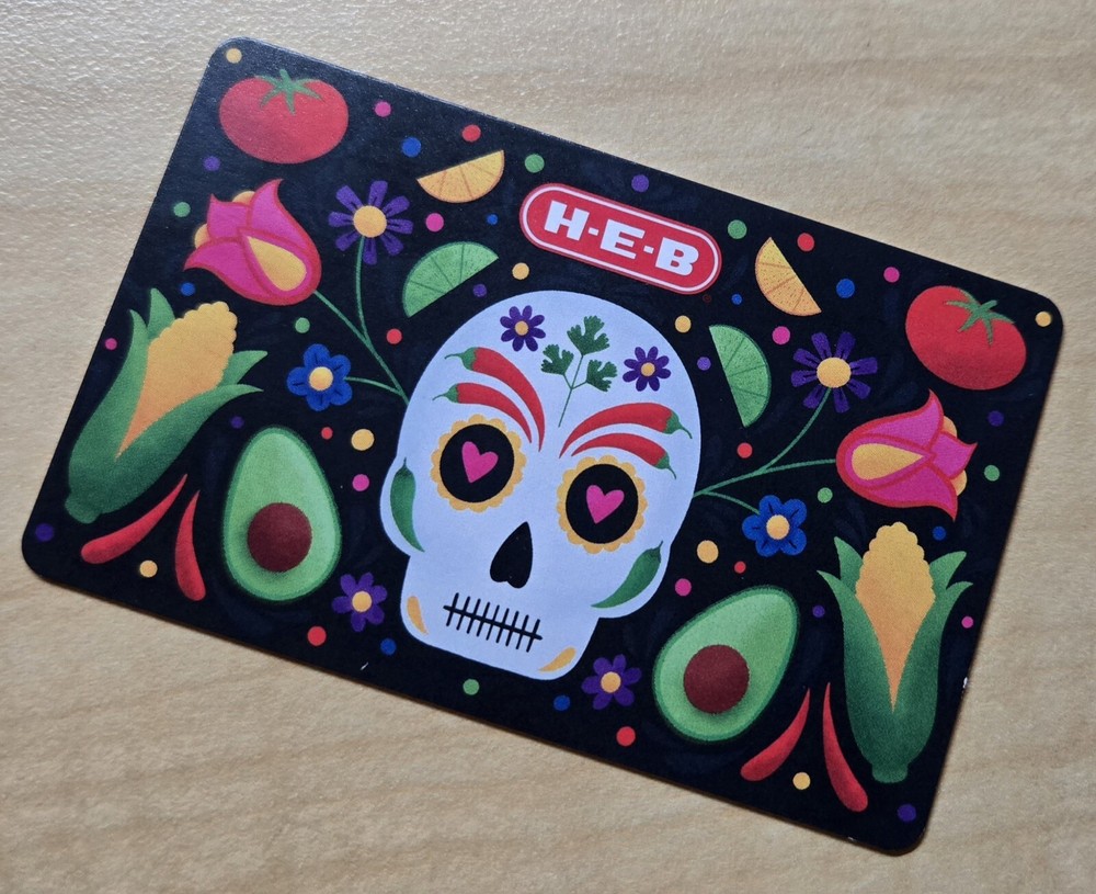 Collectable Gift Card Day of the Dead Halloween All Souls Day Calavera Skull-image