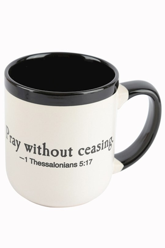 Prayer Changes Everything 16oz Black and White Coffee Mug