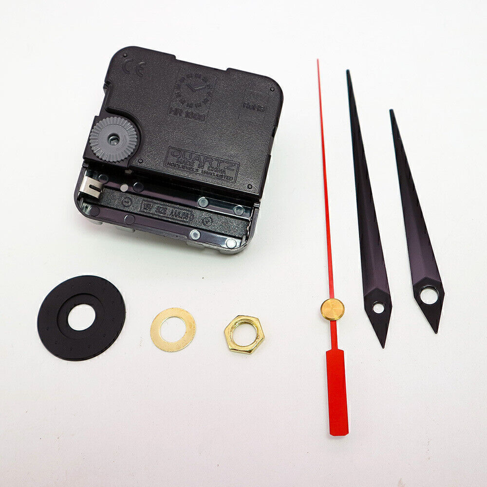 DIY replacement quartz movement parts for wall clocks