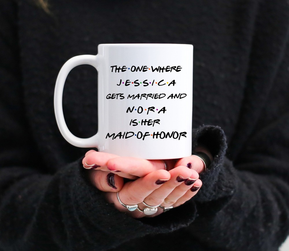 Personalized Maid Of Honor Mug Personalized Maid Of Honor Gifts Maid Of Honor