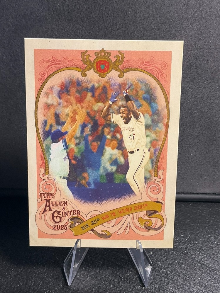 2025 Topps Allen & Ginter Sweet Victory SV-23 Joe Carter, Toronto Blue Jays