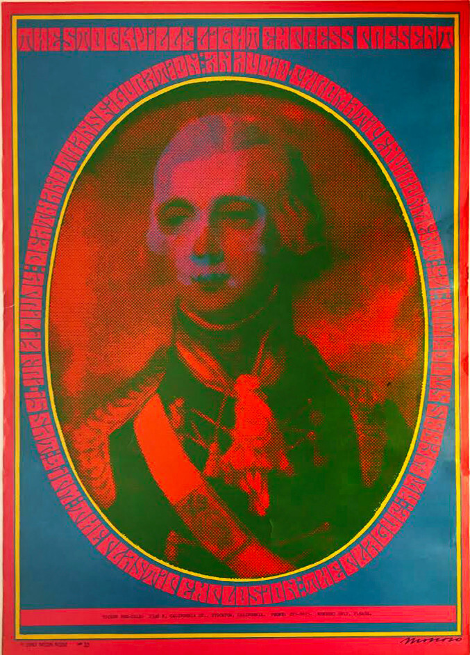 Vintage, Rare Blacklight Rock 