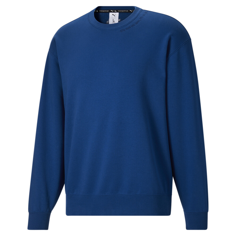 Puma L. London X Crewneck Sweatshirt Mens Blue  53487202