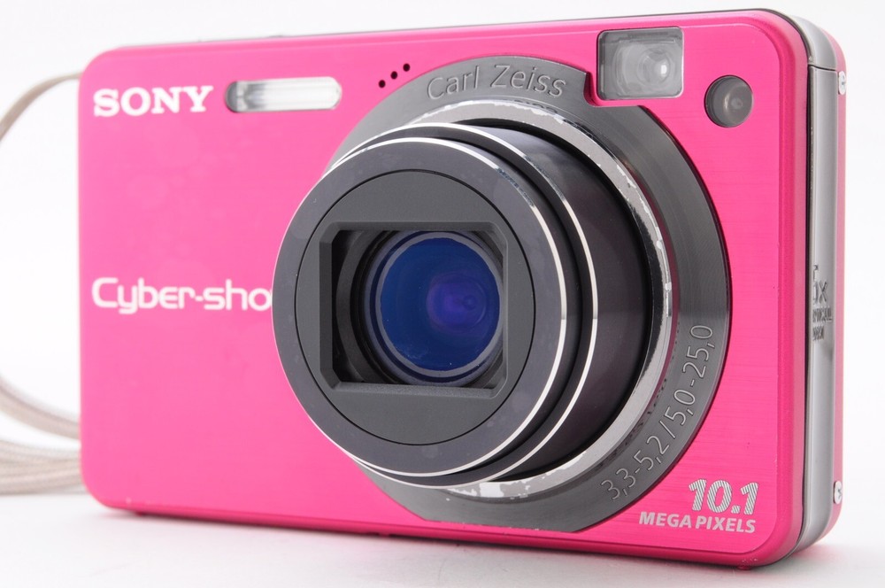 N MINT Sony Cybershot 10.1MP Pink DSC-W170 Japan Exclusive Japanese Version