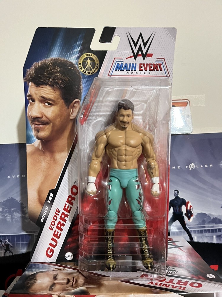 Mattel WWE Basic Main Event Series 149 Eddie Guerrero Chase Wrestling Figure Toy