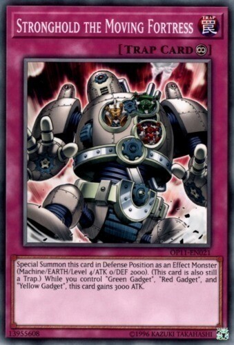 Stronghold the Moving Fortress - OP11-EN021 - Common - Unlimited Edition x3 - Ne
