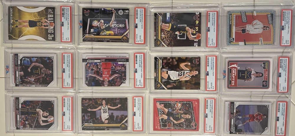 CAITLIN CLARK ROOKIE CARD(s) LOT OF 12!