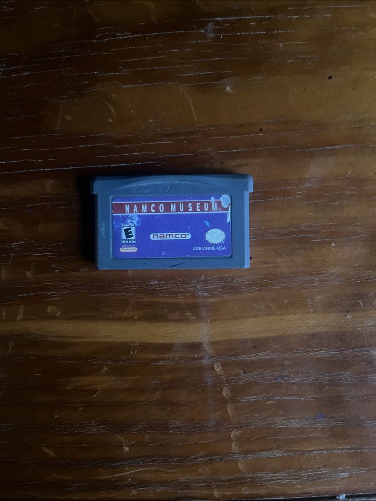 Authentic Tested Namco Museum GBA Cartridge for Nintendo Game Boy Advance 2001