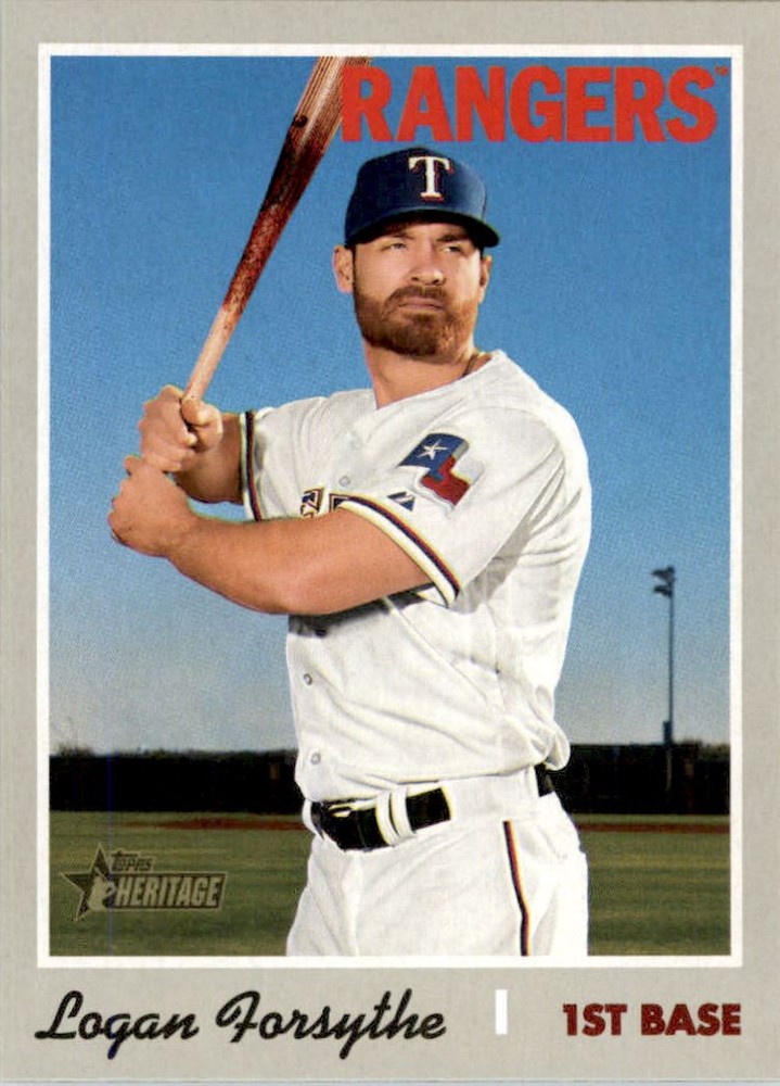 2019 Topps Heritage #635 Logan Forsythe