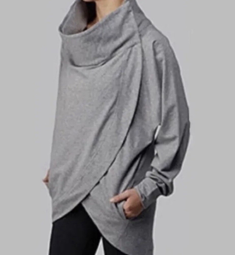 Lululemon Cocoon Wrap Sweater Jacket Minimalist Boho Athleisure Rare