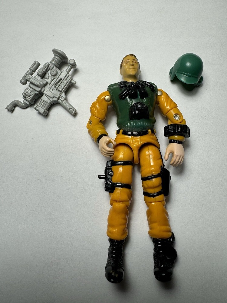 Vintage 1989 GI Joe Scoop V1 Hasbro ARAH 3.75 Action Figure