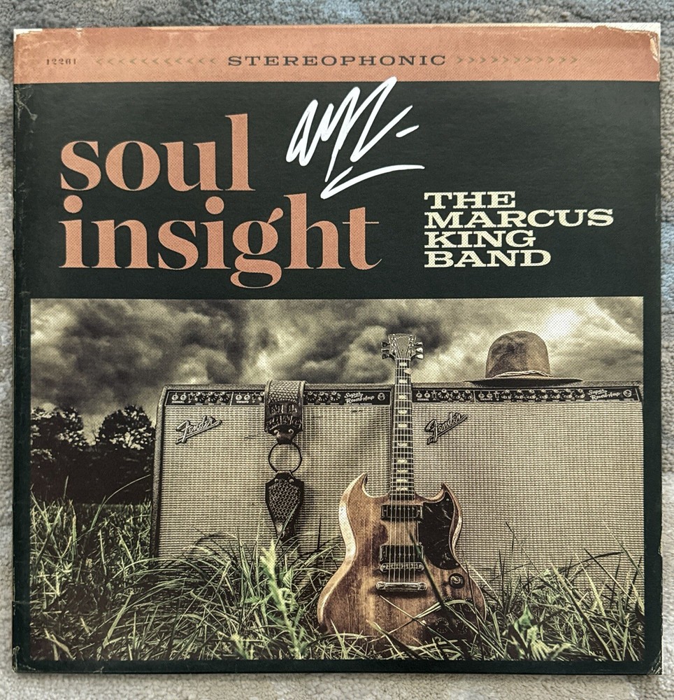 MARCUS KING SIGNED SOUL INSIGHT VINYL LP - BECKETT COA