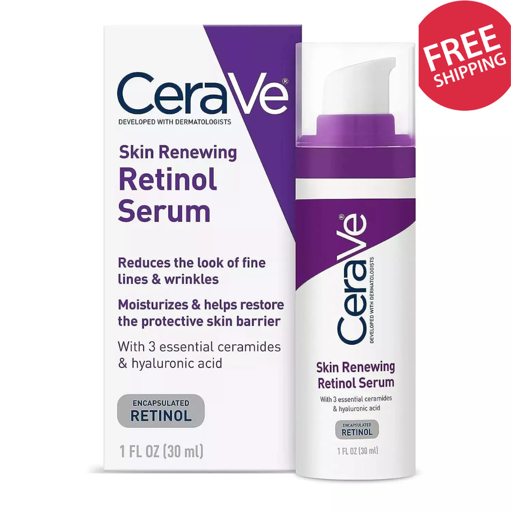 CeraVe Anti Aging Retinol Serum 1 oz Cream Serum for Smoothing Fine Lines *USA*