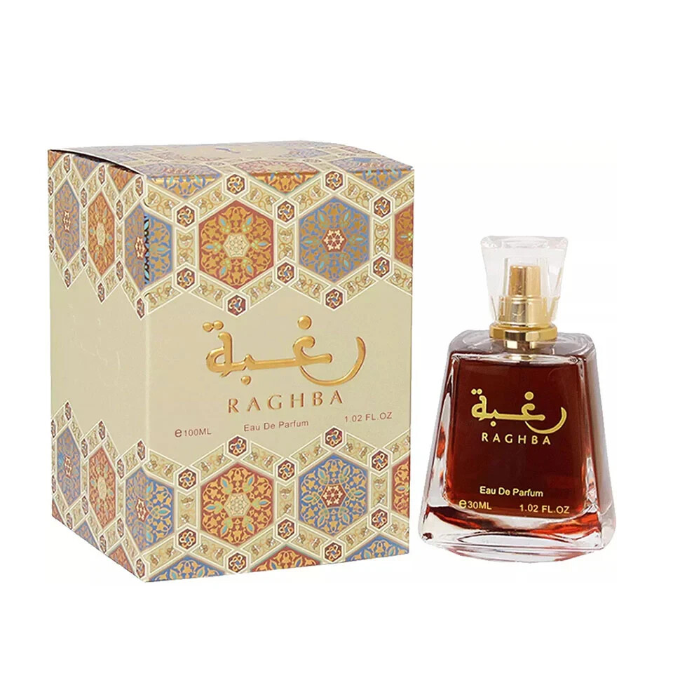 Lattafa Raghba 100ml EDP Unisex Fragrance for Men and Women