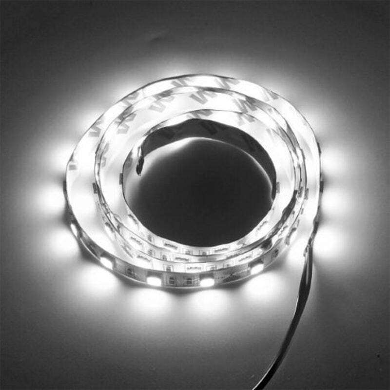 Led Light Strip Usb Smd5050 Dc 5V 2M Cold White 200Cm String Lights