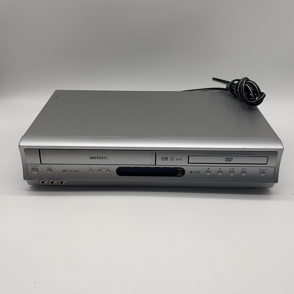 Toshiba SD-K220U DVD/VCR Combo Silver - PARTS/REPAIR