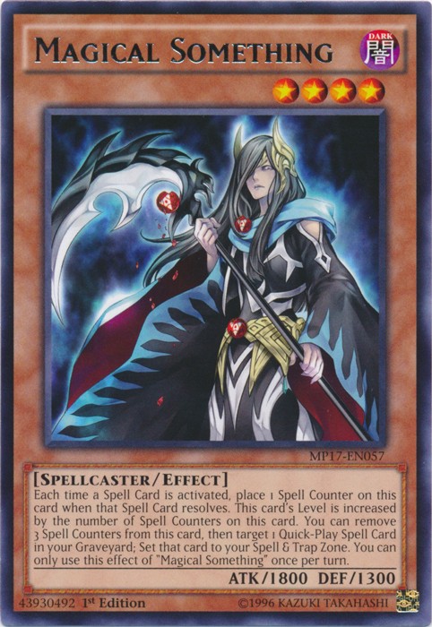 Magical Something MP17-EN057 Rare 1st Edition Lightly Played