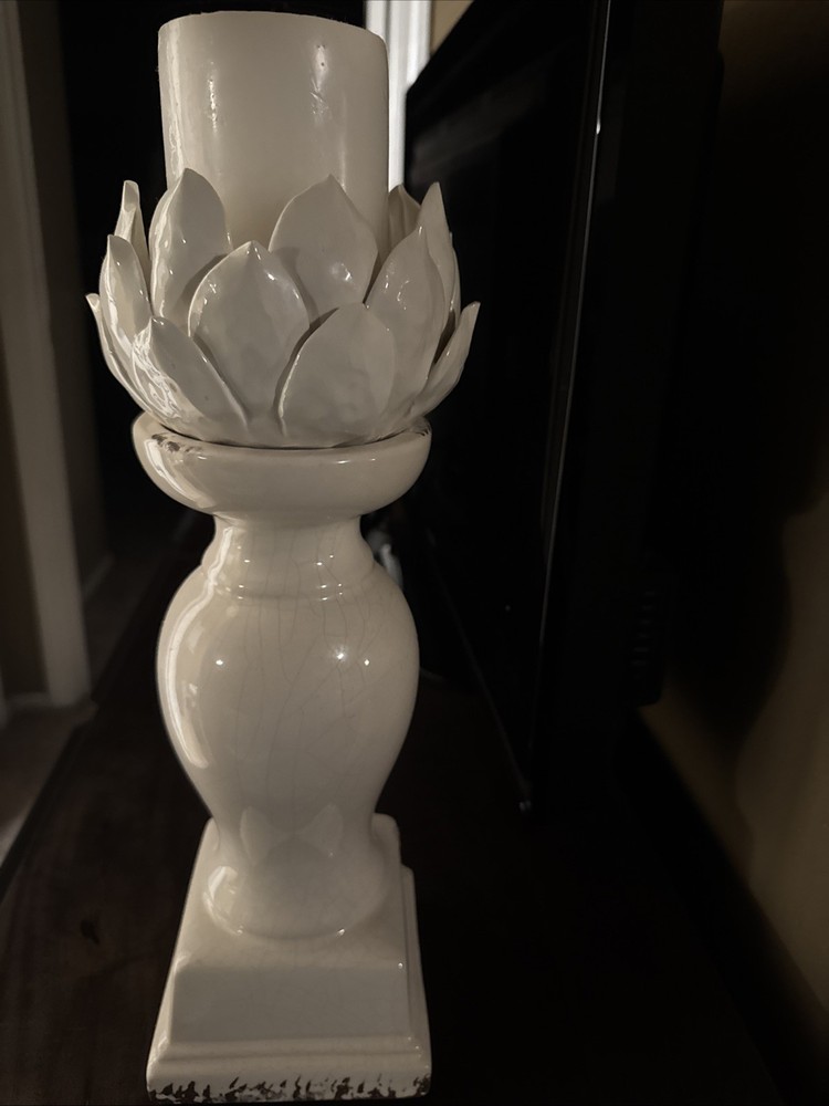 Candle Holder Pedestal Set On The Candle Holder If You Want A Smaller Candle