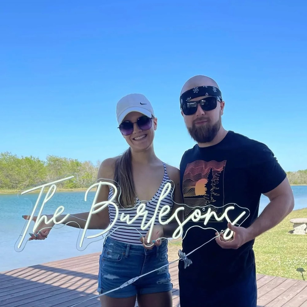 Custom Neon LED Acrylic Wall Decor Perfect Valentine's Day Gift