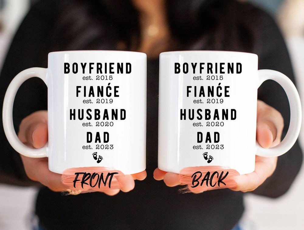 New Dad Mug Custom Father's Day Gift Mug For Daddy Father’s Day Dad Coffee Mug