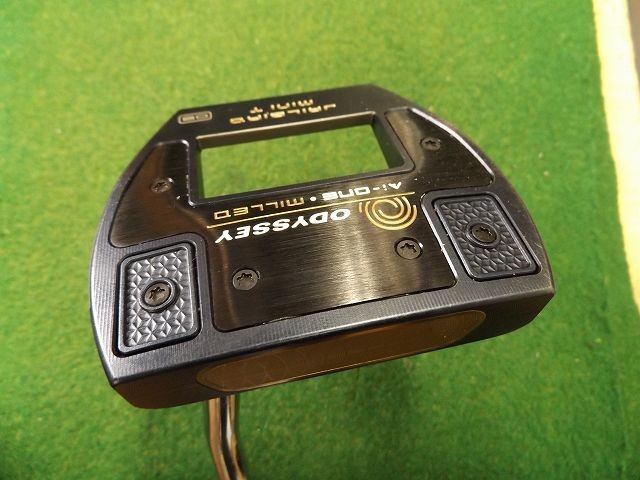 Odyssey Ai-One Milled Jailbird Mini T DB 34 Inch Putter with Cover 372608