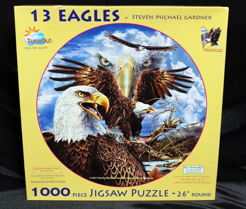 SunsOut 13 Eagles  1000pc Jigsaw Puzzle 26