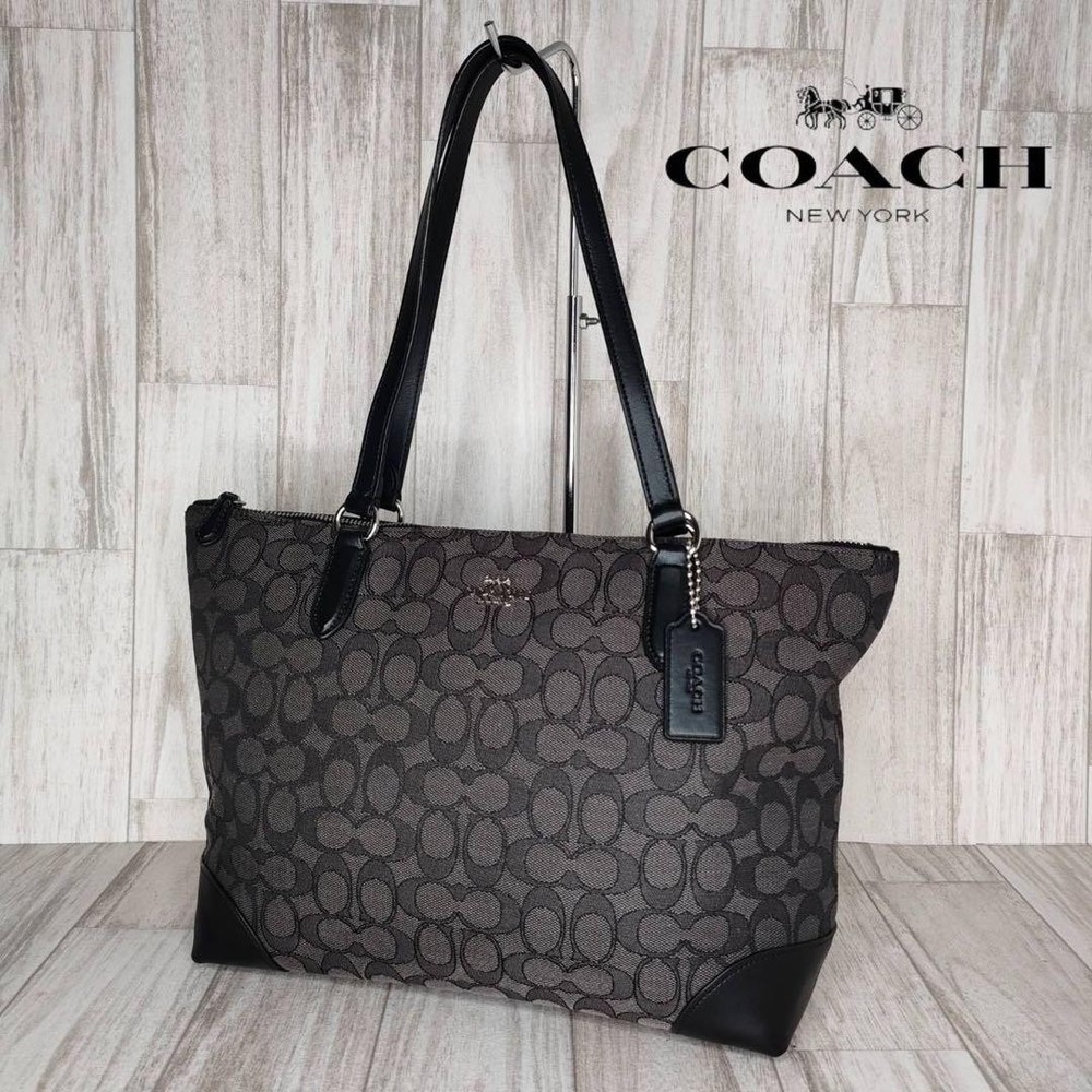40 COACH Signature Tote Bag Handbag