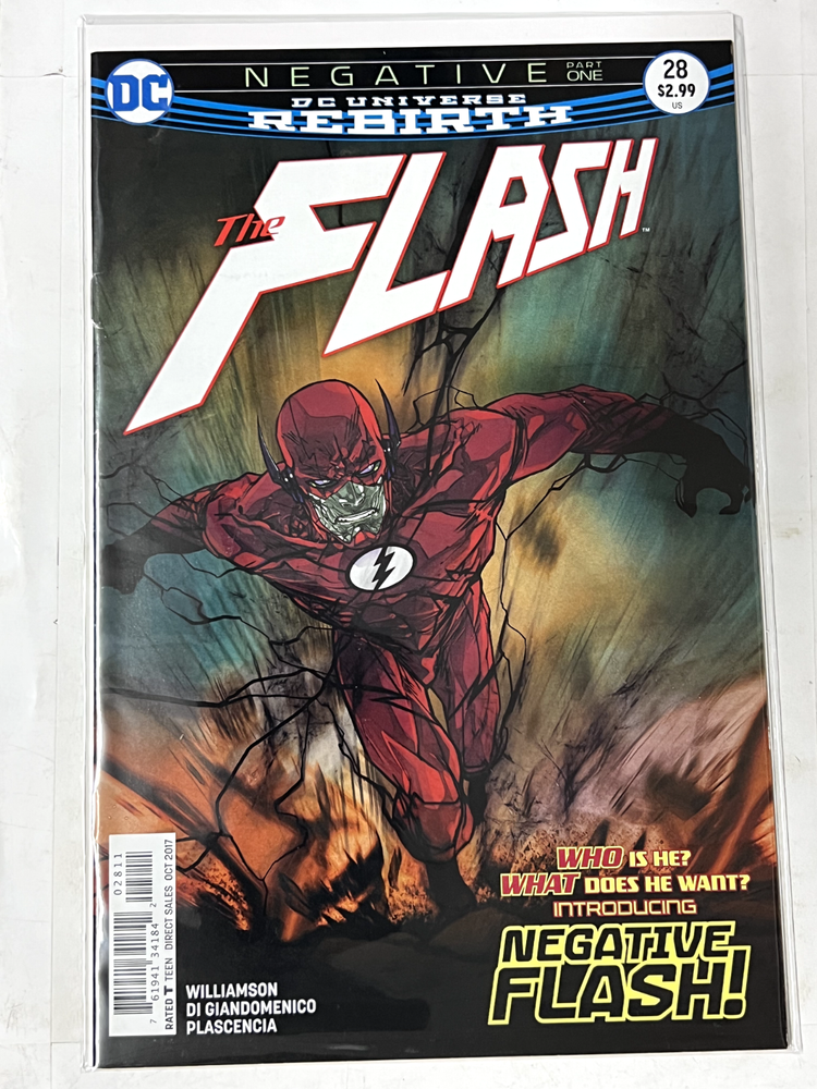 The Flash Negative Part One #28 2017 DC Comics Direct Sale | Fast Combined Shipping-image