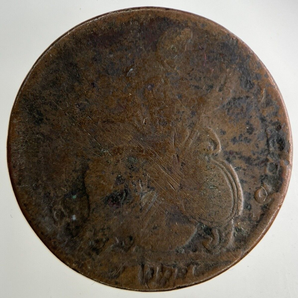 1771 George III 3rd Half-Penny Coin | Collectable Grade