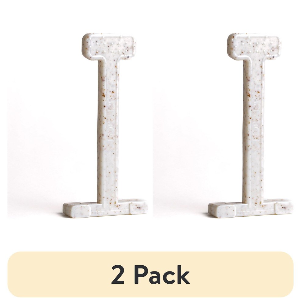 (2 pack) Flavored Oral Care Dog Chew Toy, Large