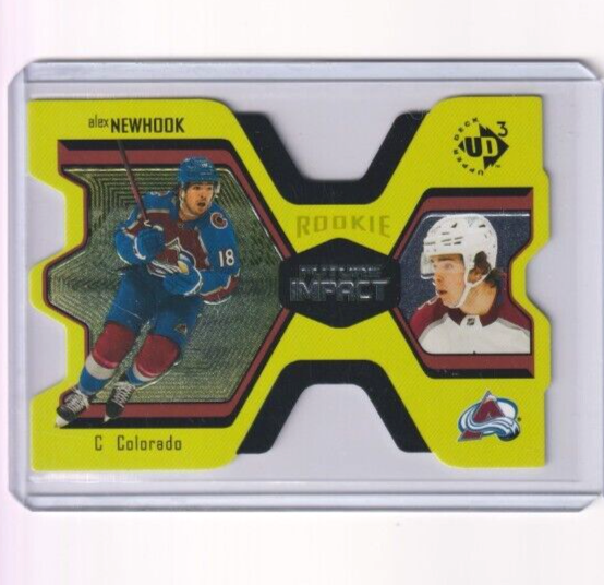 2021-22 Upper Deck Extended UD3 Rookie 46 Alex Newhook /1000 Colorado Avalanche
