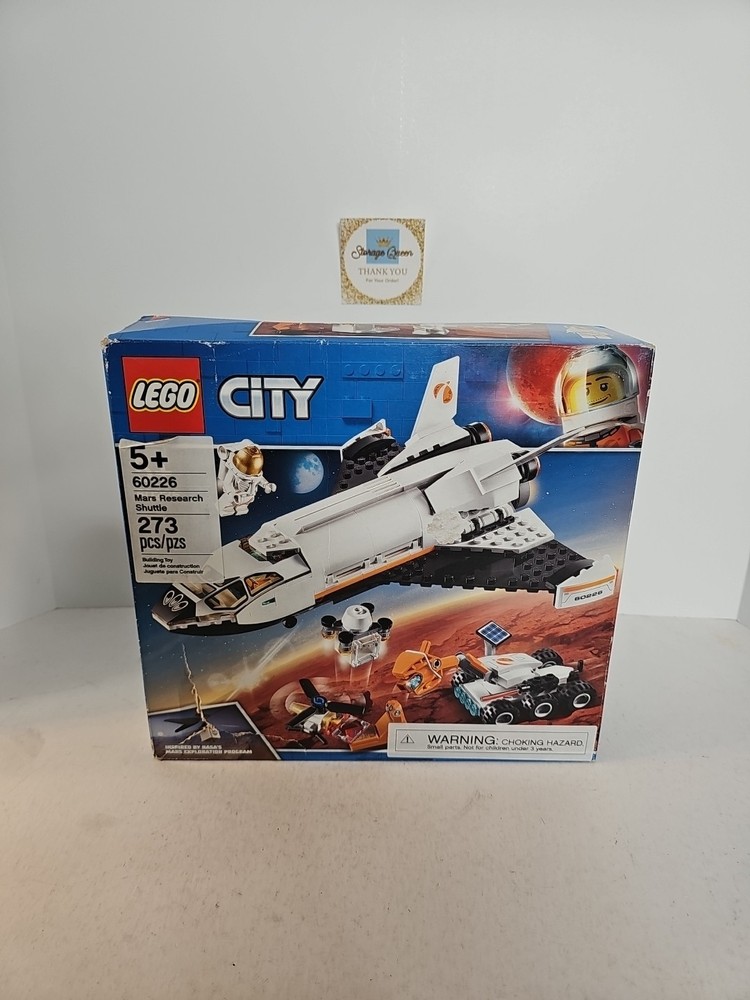 LEGO City Mars Research Shuttle 273-Piece Space Exploration Building Set