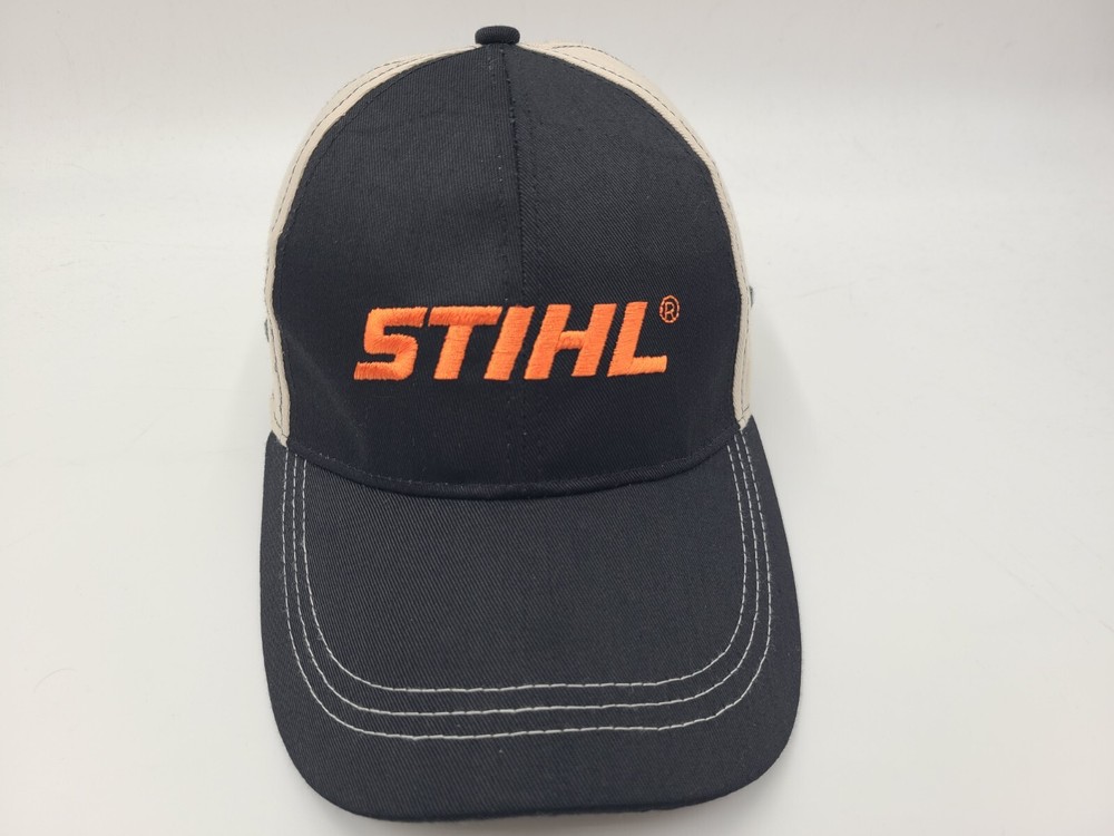 Stihl Outfitters Chainsaws Waynes Equipment Adjustable Hat Cap Men Black Beige