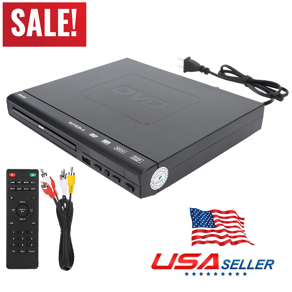 All-Region 1080p DVD Player with USB CD RCA AV Output