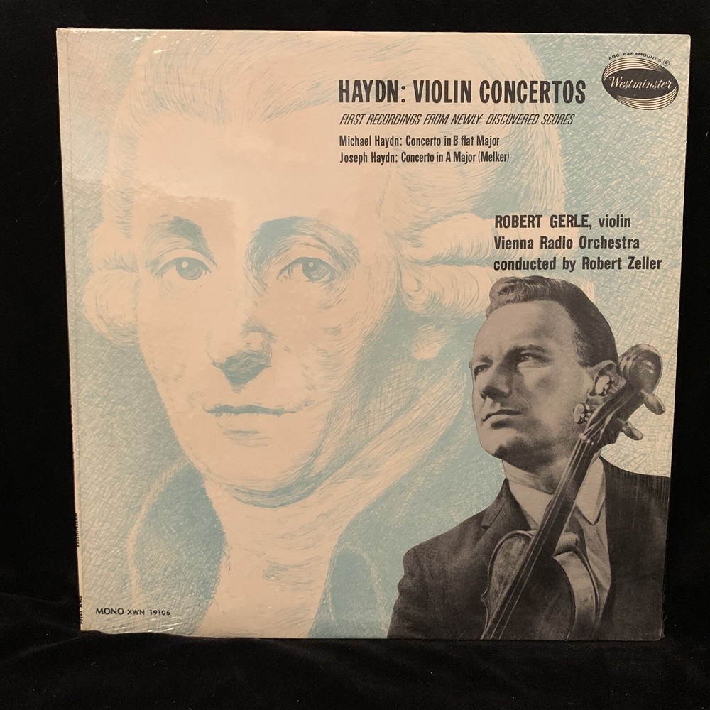 ROBERT GERLE violin - HAYDN Violin Concertos - WESTMINSTER XWN 19106 LP SHRINK
