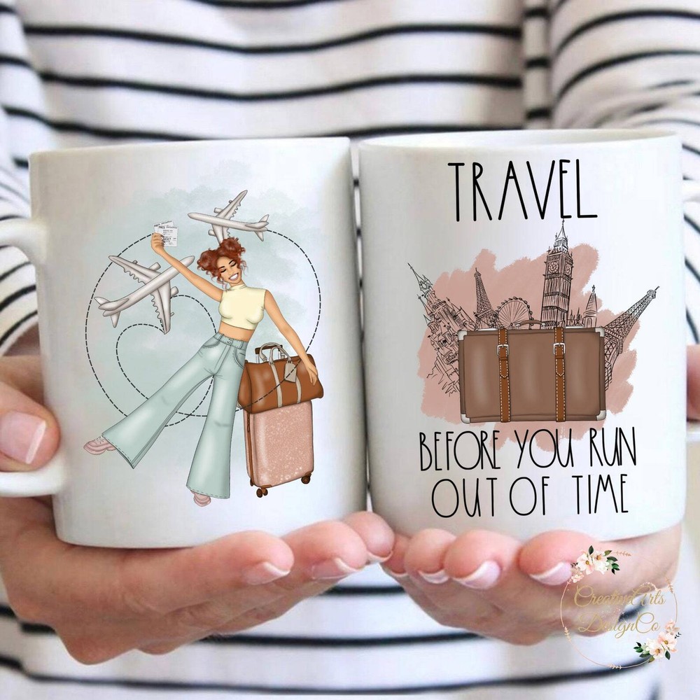 Travel Before You Run Out Of Time Mug Travel Coffee Mug Personalized Ceramic Mug