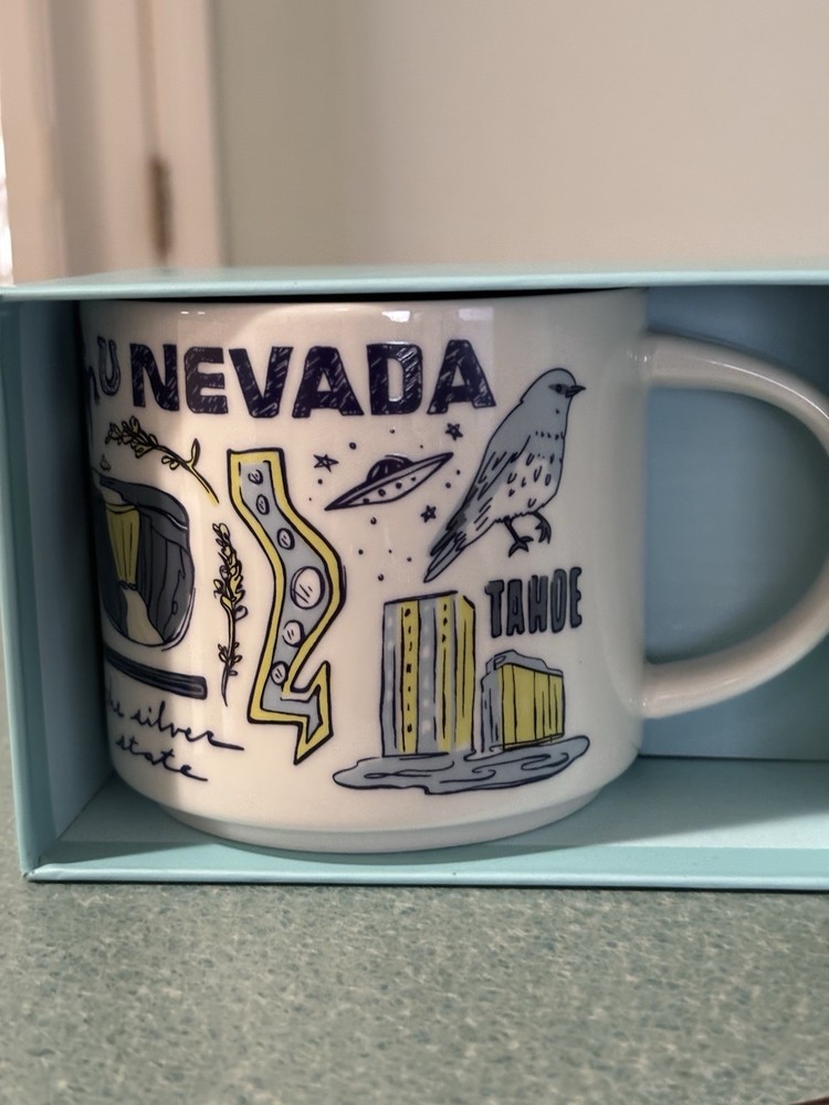 Starbucks Been There Nevada 14 oz Ceramic Coffee Mug