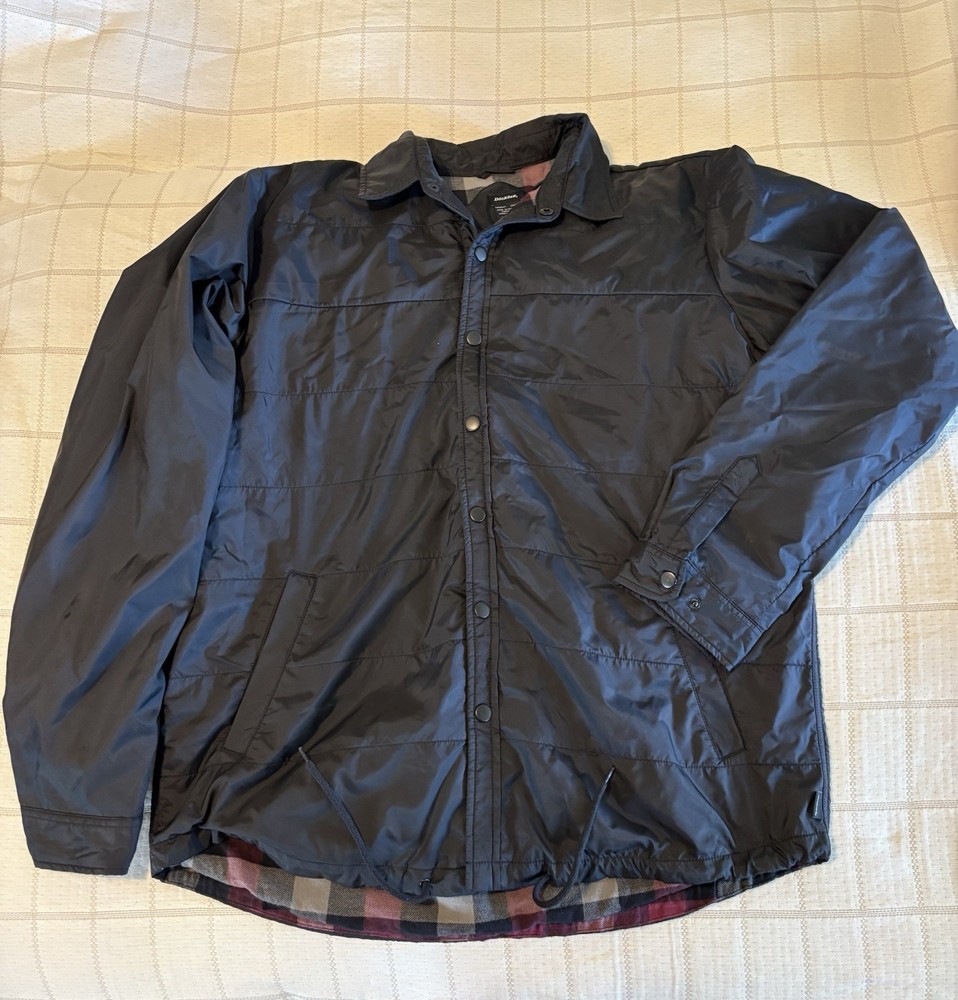 Dickies Flannel Lined Men’s XL Jacket Windbreaker Style Button Down Front