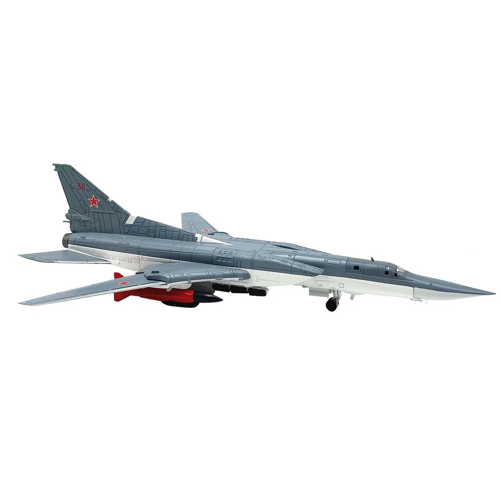 1:144 Scale Russian TU-22M3 Backfire Alloy Aircraft Model Collection Display