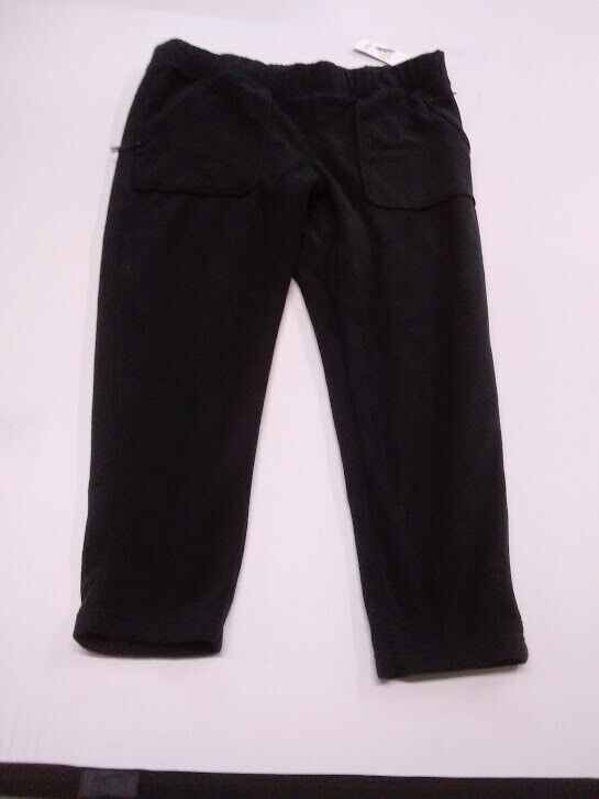 Mens Regular Fit Tapered Polar Fleece Jogger Pants -- Goodfellow & Co Black XL.