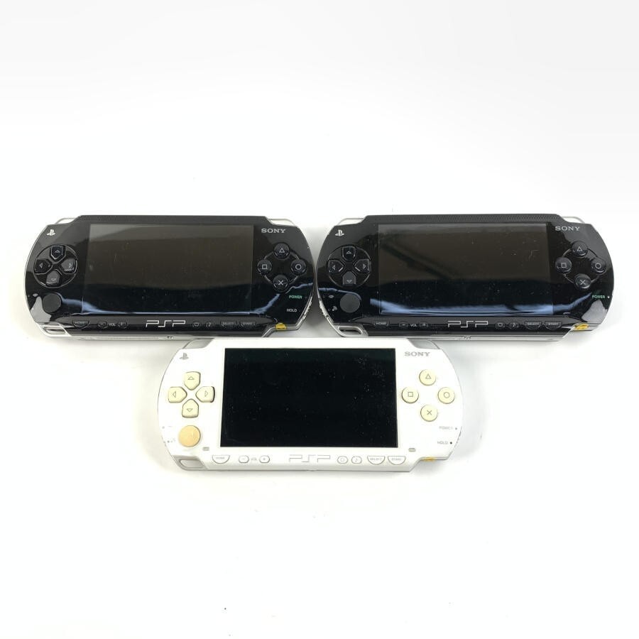 Sony PSP-1000 Bundle of 3 Tested Working Units No Battery Japan Import 5249 UG