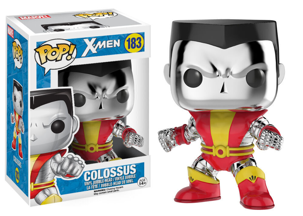 Funko Pop! Vinyl: Marvel - Colossus - (Chrome) - L.A. Comic Con Hot Topic (Exclusive) #183