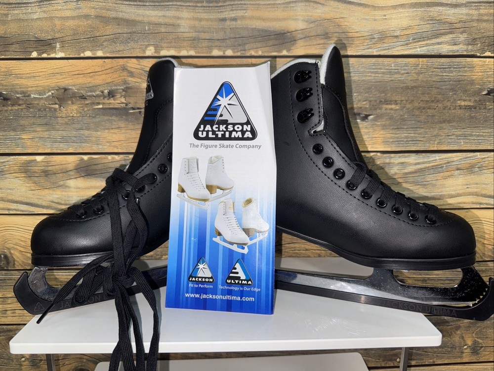 Jackson Ultima 552 Youth Ice Skates Mark II Stainless Steel Blade - Size 2 NIB